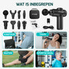 Massage Gun Mini - 12 Opzetstukken - Massage Apparaat - Massage Pistool 30 Standen - Massageapparaat - Massagegun
