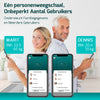 Personenweegschaal LED - Weegschaal met 17x Lichaamsanalyse - Vetpercentagemeter - FITAGE App